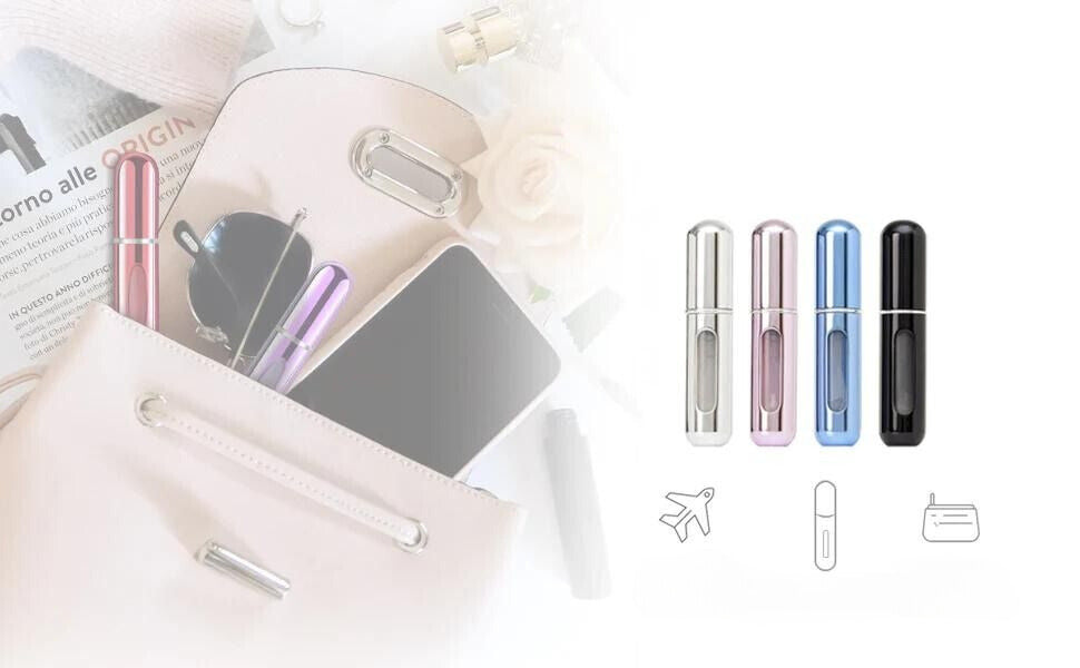 Travel perfume atomizer