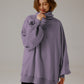 Oversized Turtleneck Sweatshirt - Elegant Comfort 